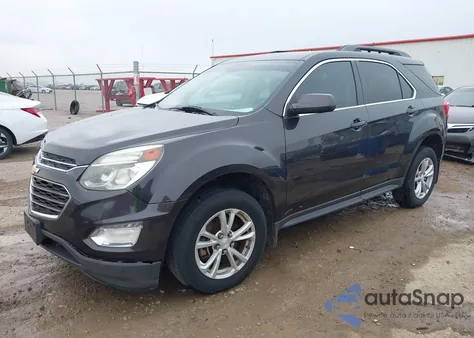 2016 Chevrolet Equinox Lt из США, поврежденный, VIN 2GNALCEK3G6340291